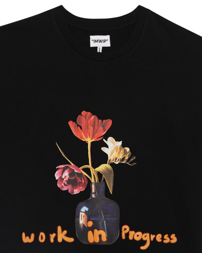 Black Flower T-shirt
