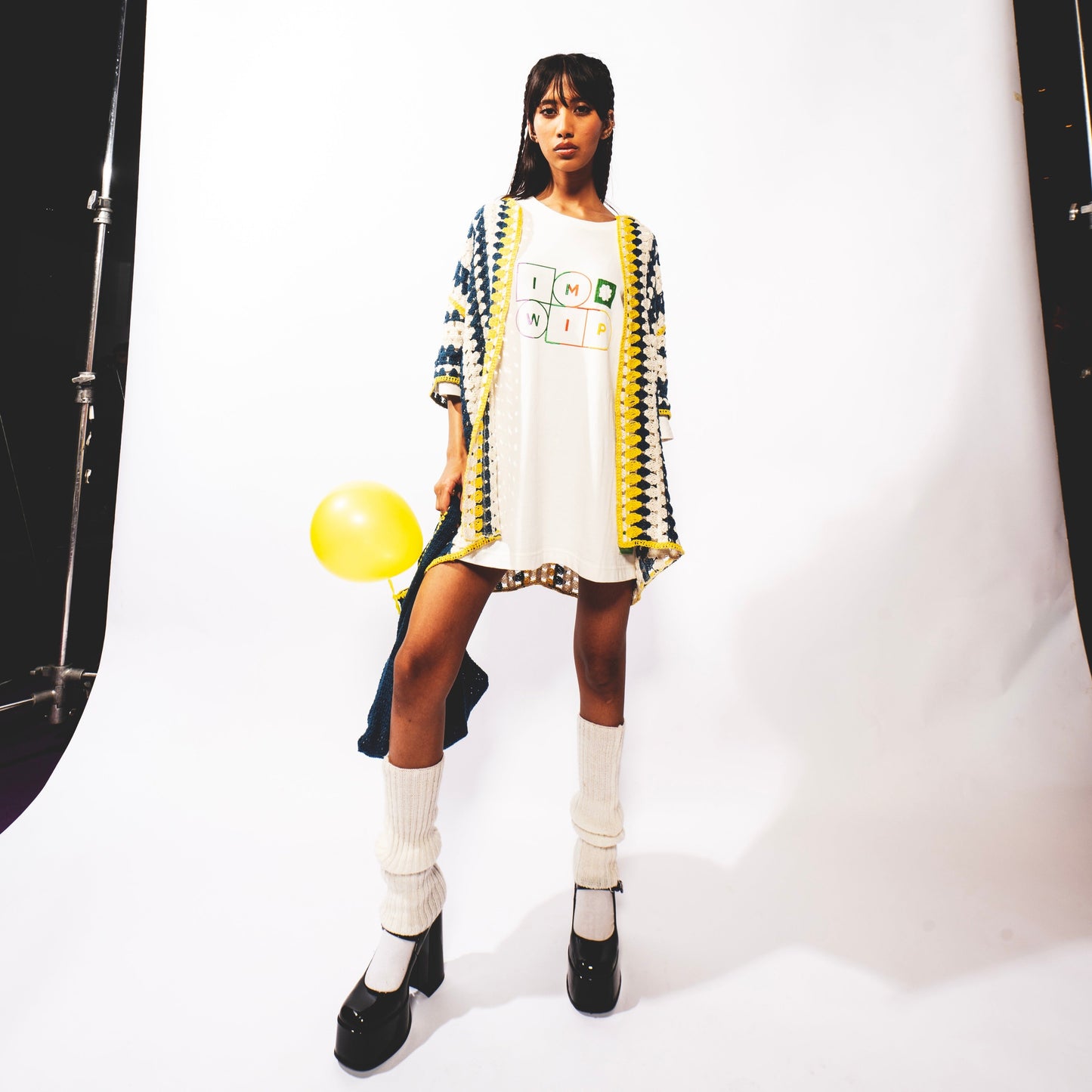 Monsoon Crochet Shirt