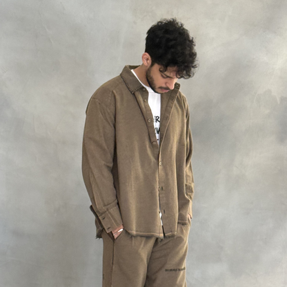 Green Linen Shirt
