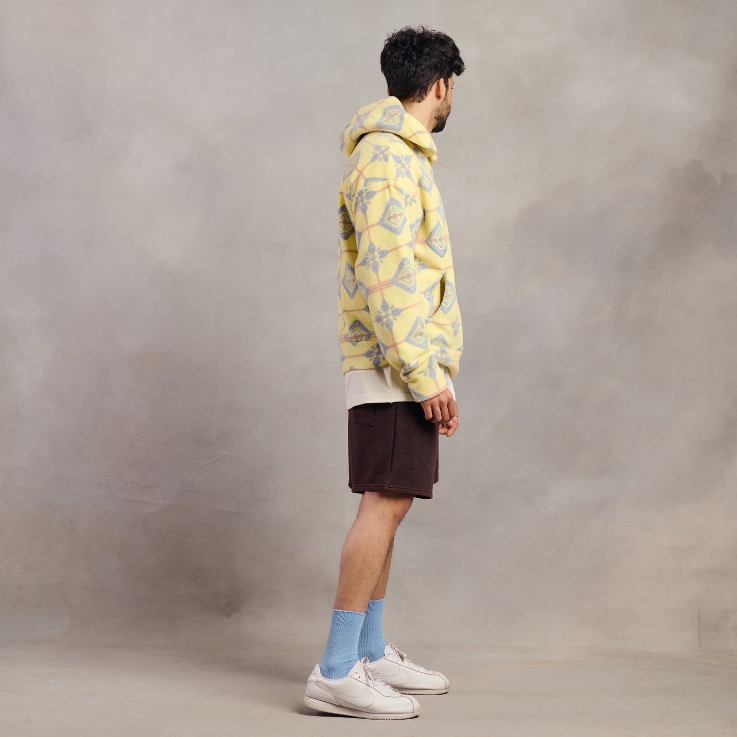 Yellow Puzzle Hoodie