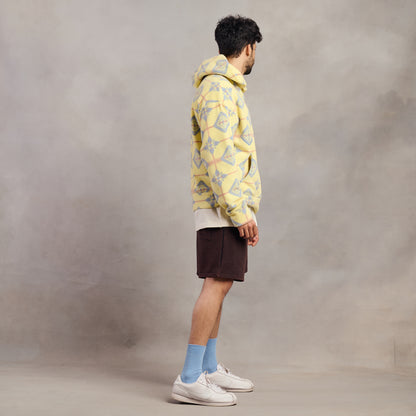 Yellow Puzzle Hoodie