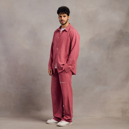 Pink Linen Set