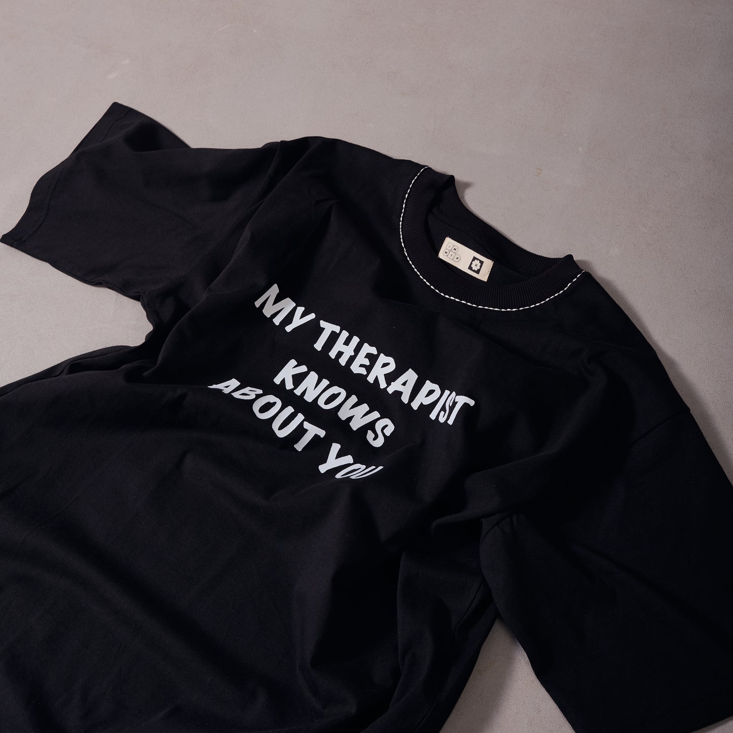 Therapist T-Shirt Black