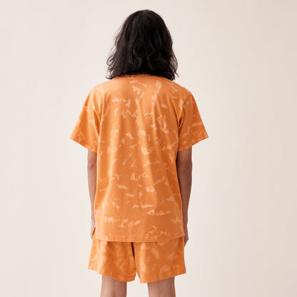 Orange Labeless T-Shirt