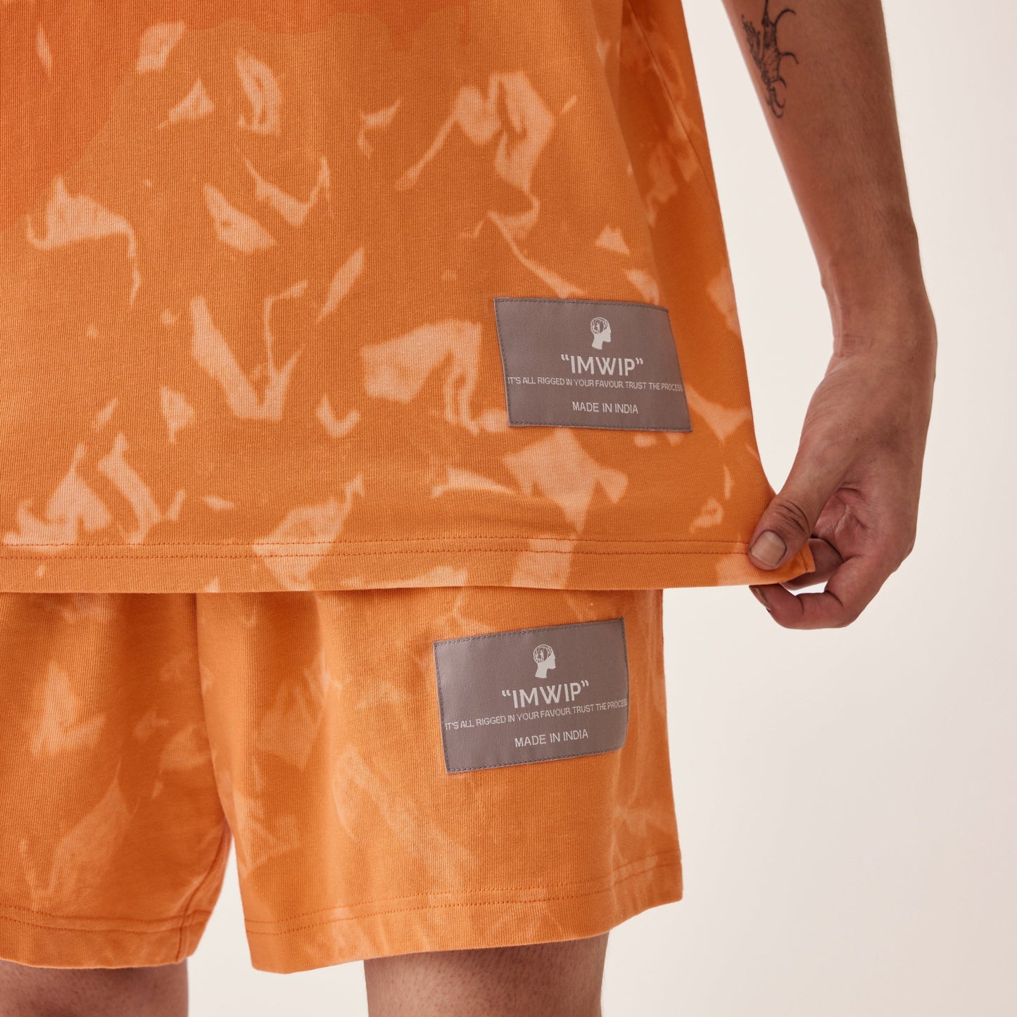 Orange Labeless T-Shirt