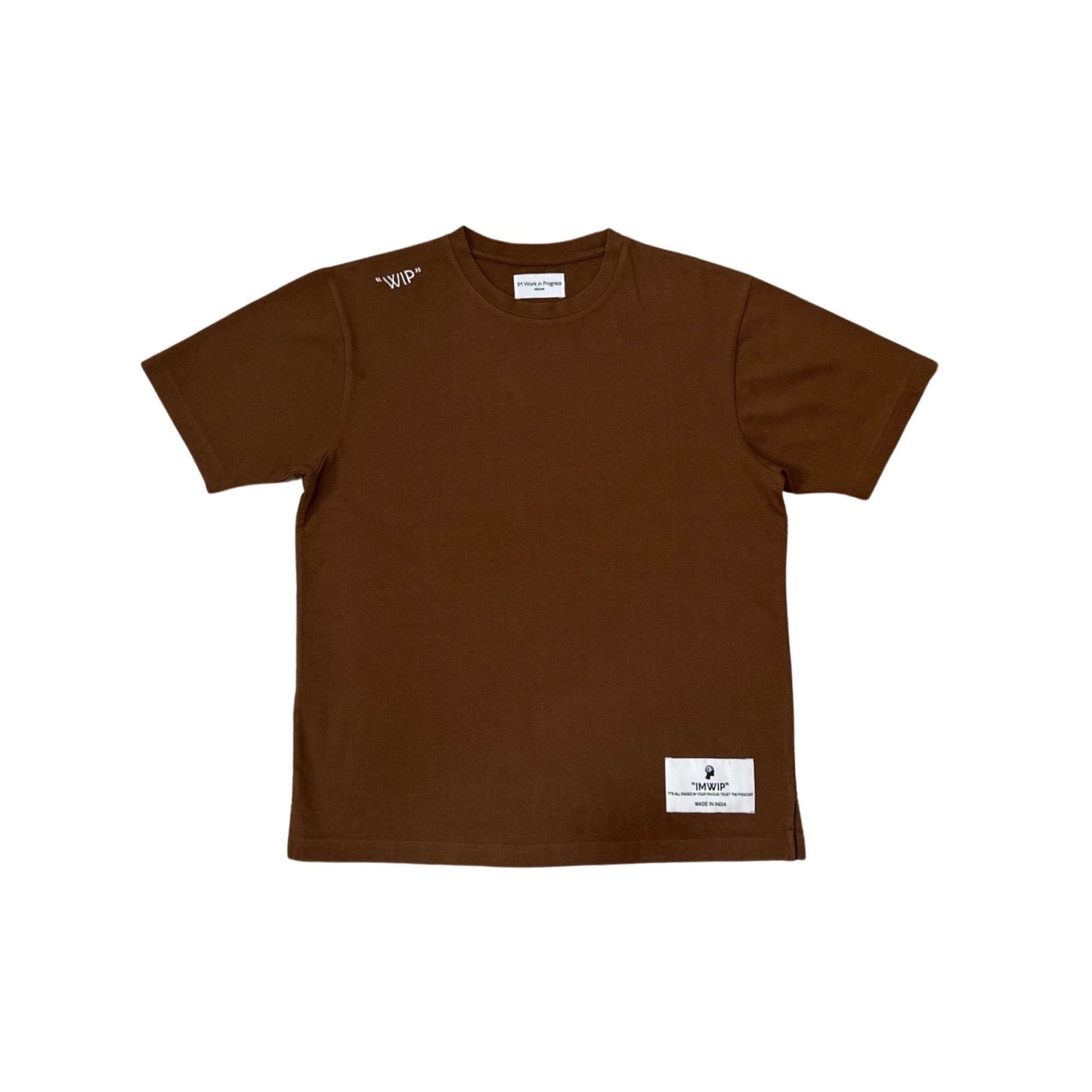 Brown Labeless T-Shirt